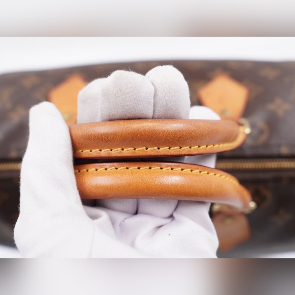 BX47 ❤️ Louis Vuitton Monogram Speedy Bandouliere 30 - Picture 12 of 16
